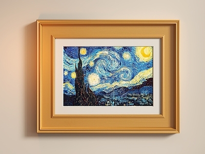 欧式山水画