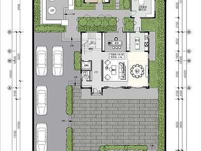 别墅 现代别墅 自建别墅 自建房 别墅 四层别墅