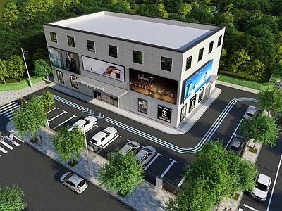 现代商场建筑