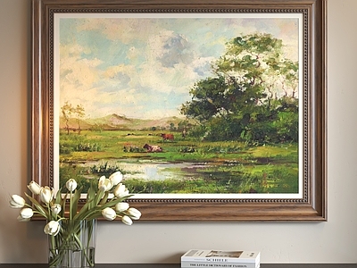 中古风挂画