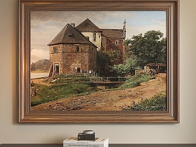 中古风挂画