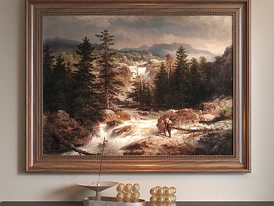 中古风挂画