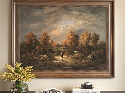 中古风挂画