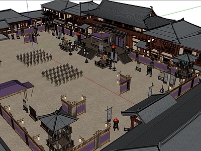 中式古建古建筑