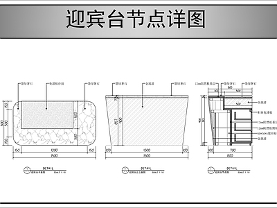 吧台节点 迎宾台接待节点