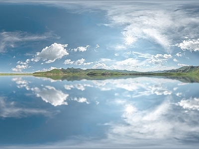 现代天空HDR