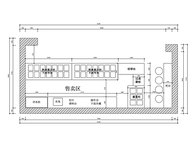 其他餐饮空间 卤味店 熟食店 凉菜店