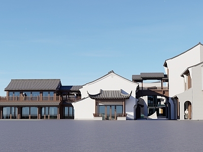 新中式商业街 杭州历史街区 新中式商业街区
