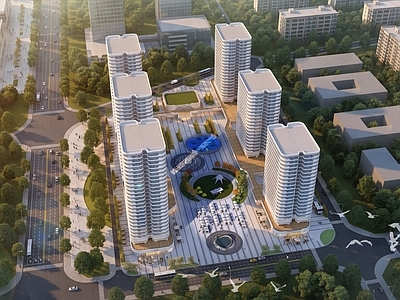 现代主义小区建筑