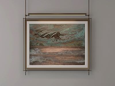 轻奢山水画 现代轻奢挂画