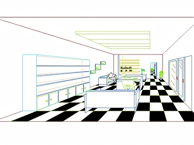 办公楼建筑 办公空间