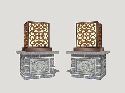 新中式景观灯 落地灯 庭院灯 地灯
