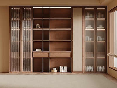 中古风书柜
