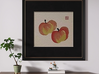 新中式儿童挂画 新中式简约挂画