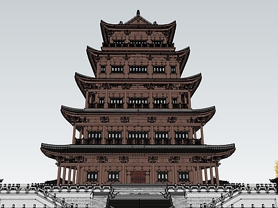 中式古建古建筑
