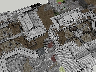 中式古建古建筑