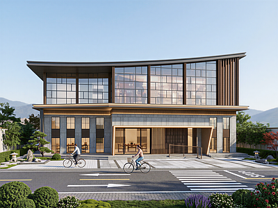 新中式小公建 多层小公建 中式小公建 养老院