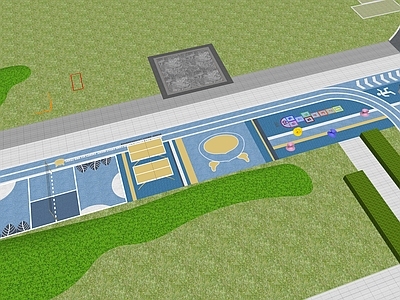 现代儿童游乐空间 住宅景观 住宅健身区 住宅休闲区 住宅儿童游乐空间