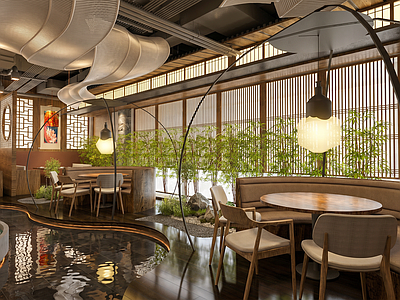 新中式火锅店 新中式火锅店