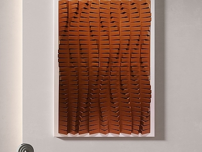 极简抽象挂画 现代抽象立体挂画