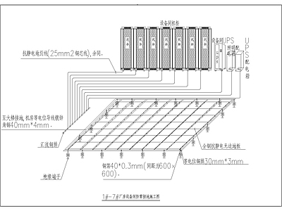 其他节点详图 防雷接地施工图