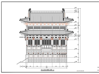寺庙 重檐歇山顶