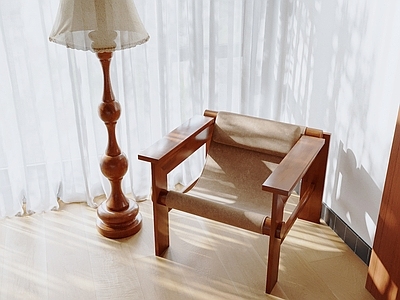 中古风休闲椅