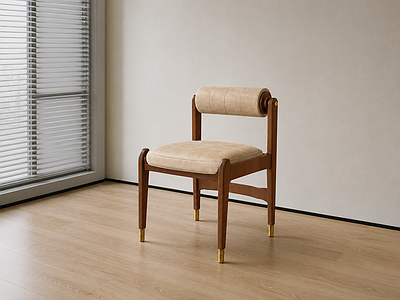 中古风餐椅