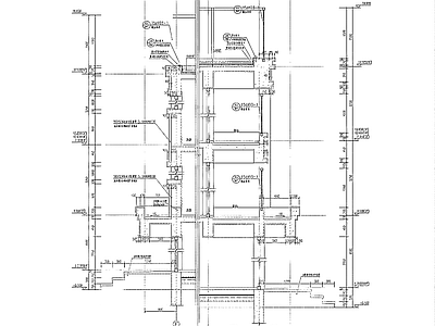 墙面节点 建筑施工图 节点详图