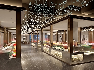 轻奢自助餐厅 自助餐厅