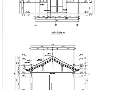 四合院 古建筑公厕 古建筑围墙月亮门