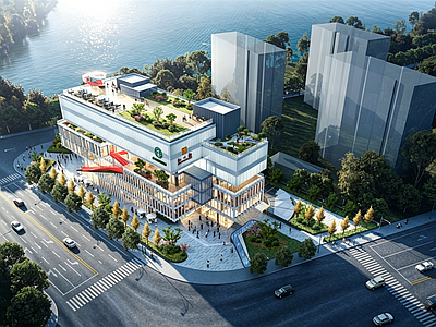 社区商业中心 社区商业综合体 邻里中心全套图纸 菜市场 邻里中心 邻里中心