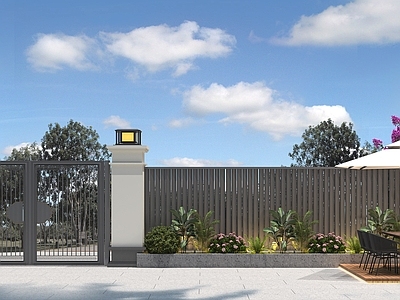 现代庭院