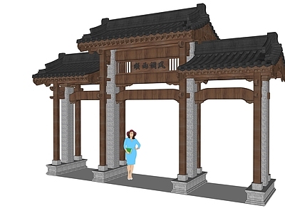 中式古建古建筑