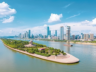 现代城市背景