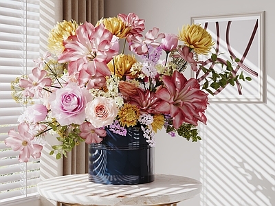 轻奢花艺 现代花瓶花艺