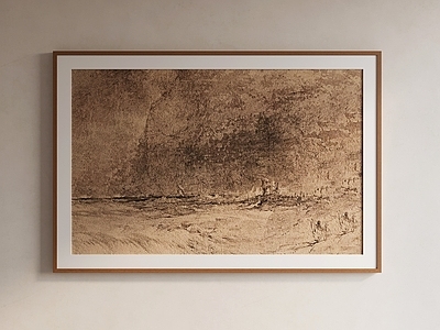 侘寂挂画 中古风挂画