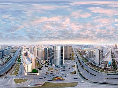 现代城市HDR