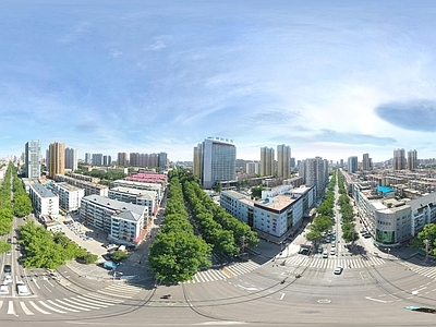 现代城市HDR