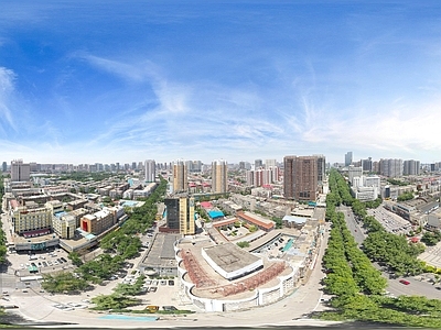 现代城市HDR
