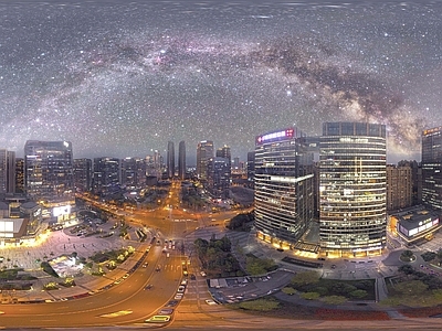 现代城市HDR