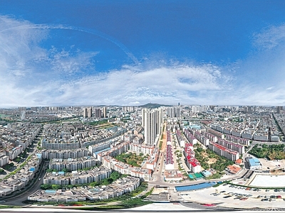 现代城市HDR