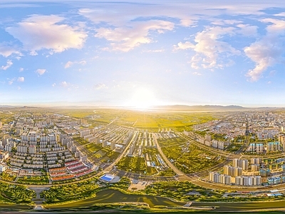 现代城市HDR