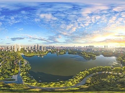 现代城市HDR