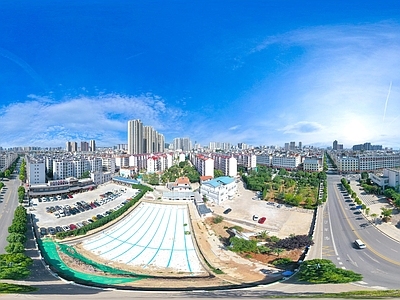 现代城市HDR