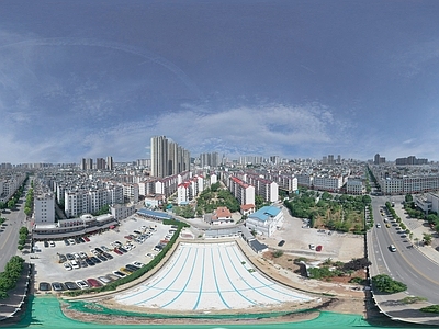 现代城市HDR