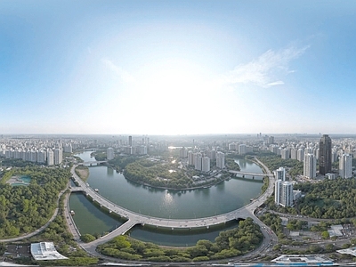 现代城市HDR