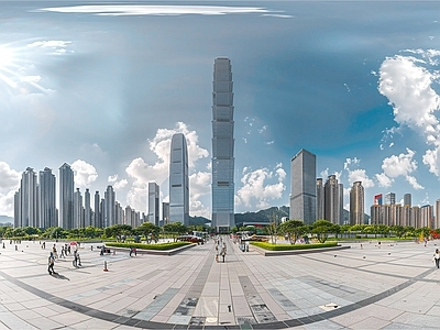 现代城市HDR