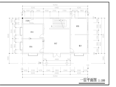 别墅建筑 别墅施工图