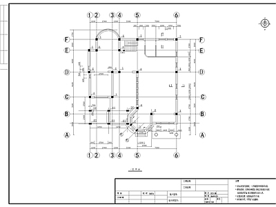 别墅建筑 别墅施工图
